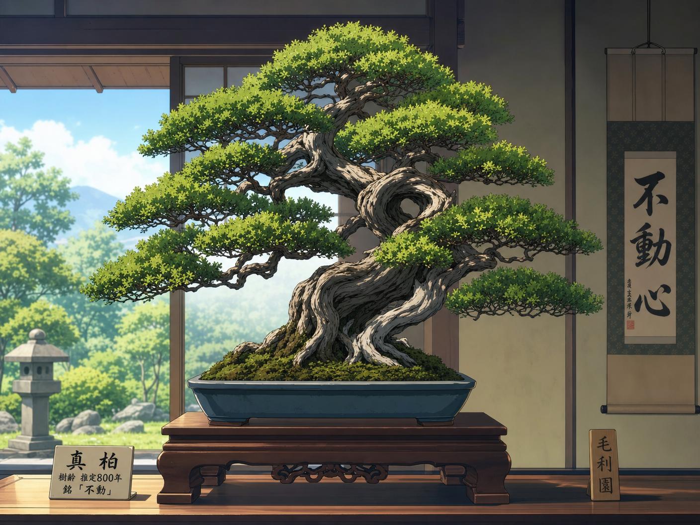 麻豆传媒植物视频-盆景艺术